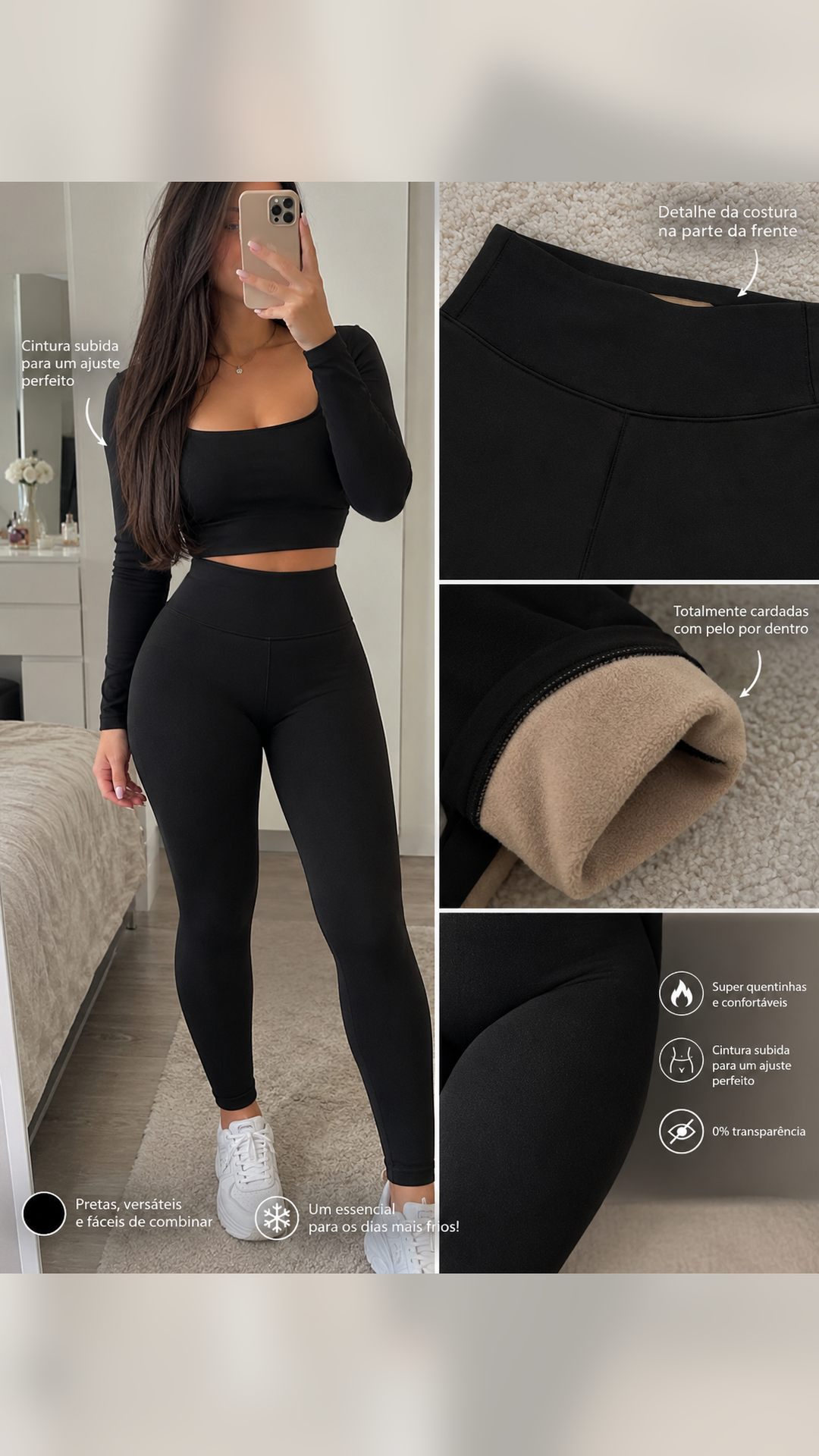 Legging Cardadas