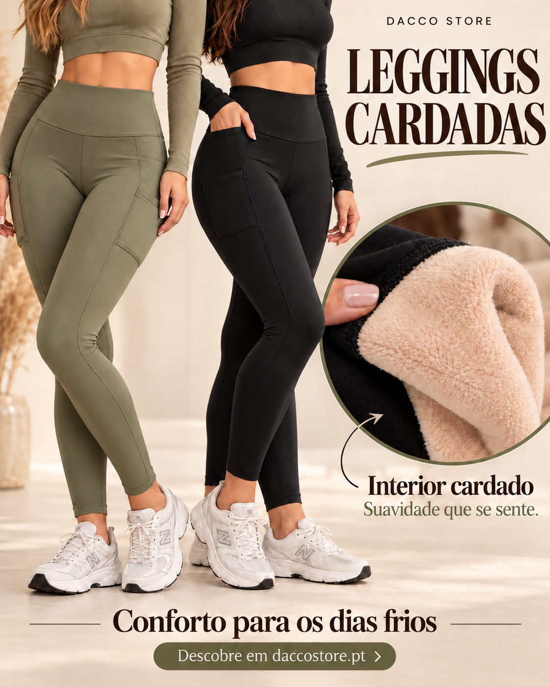 Leggings Cardadas