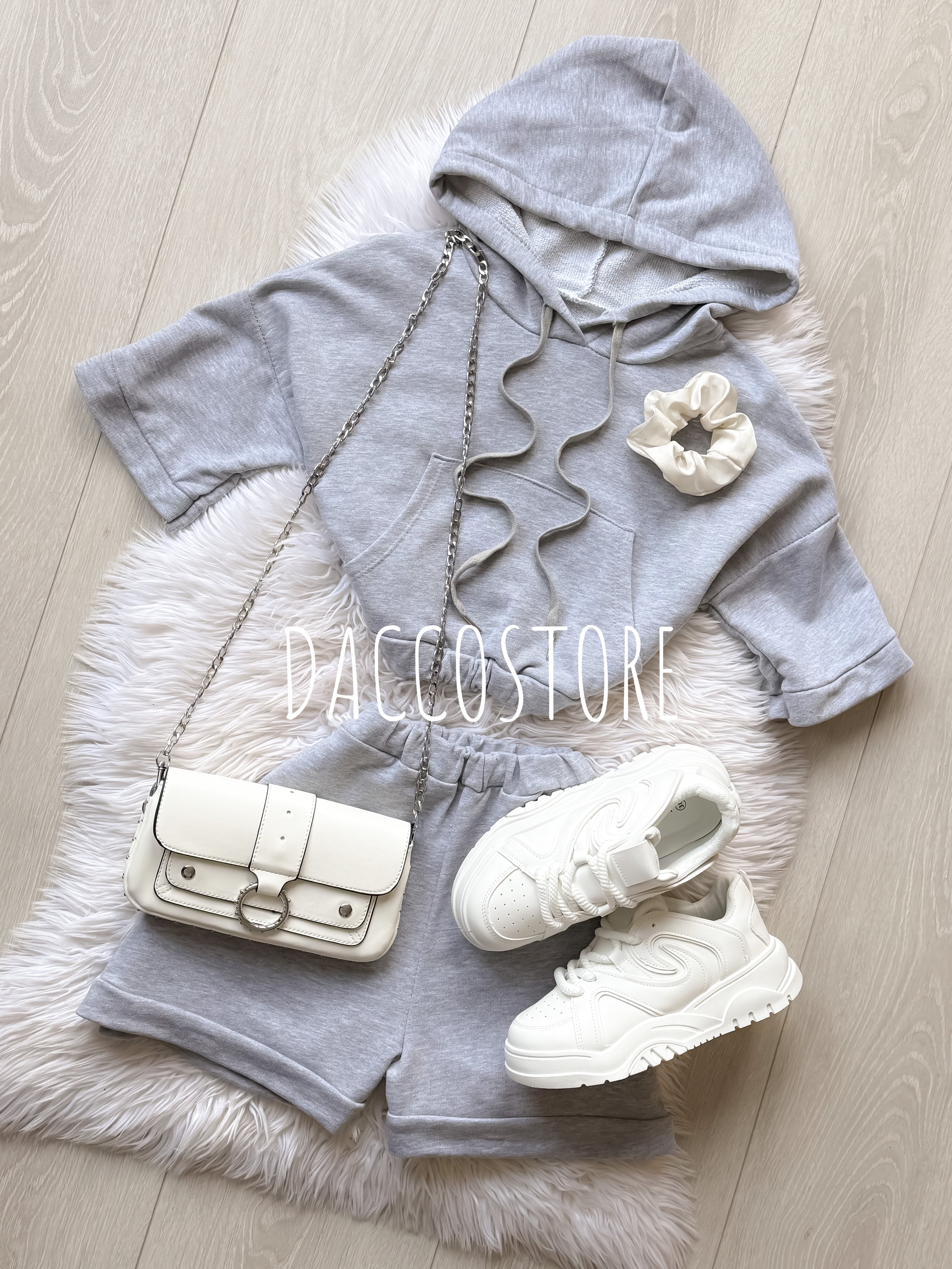 Conjunto Calção e Sweat Curta