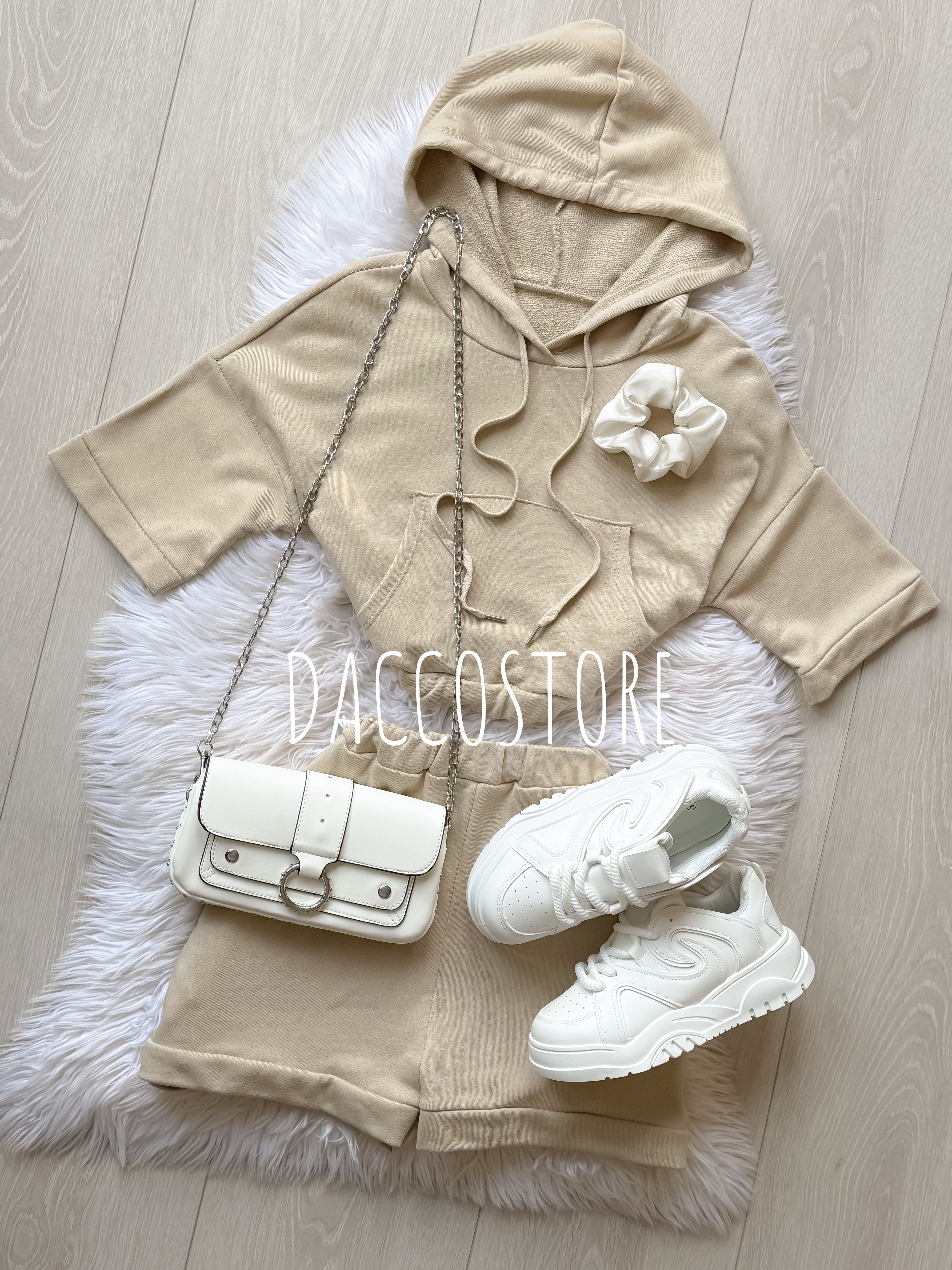 Conjunto Calção e Sweat Curta