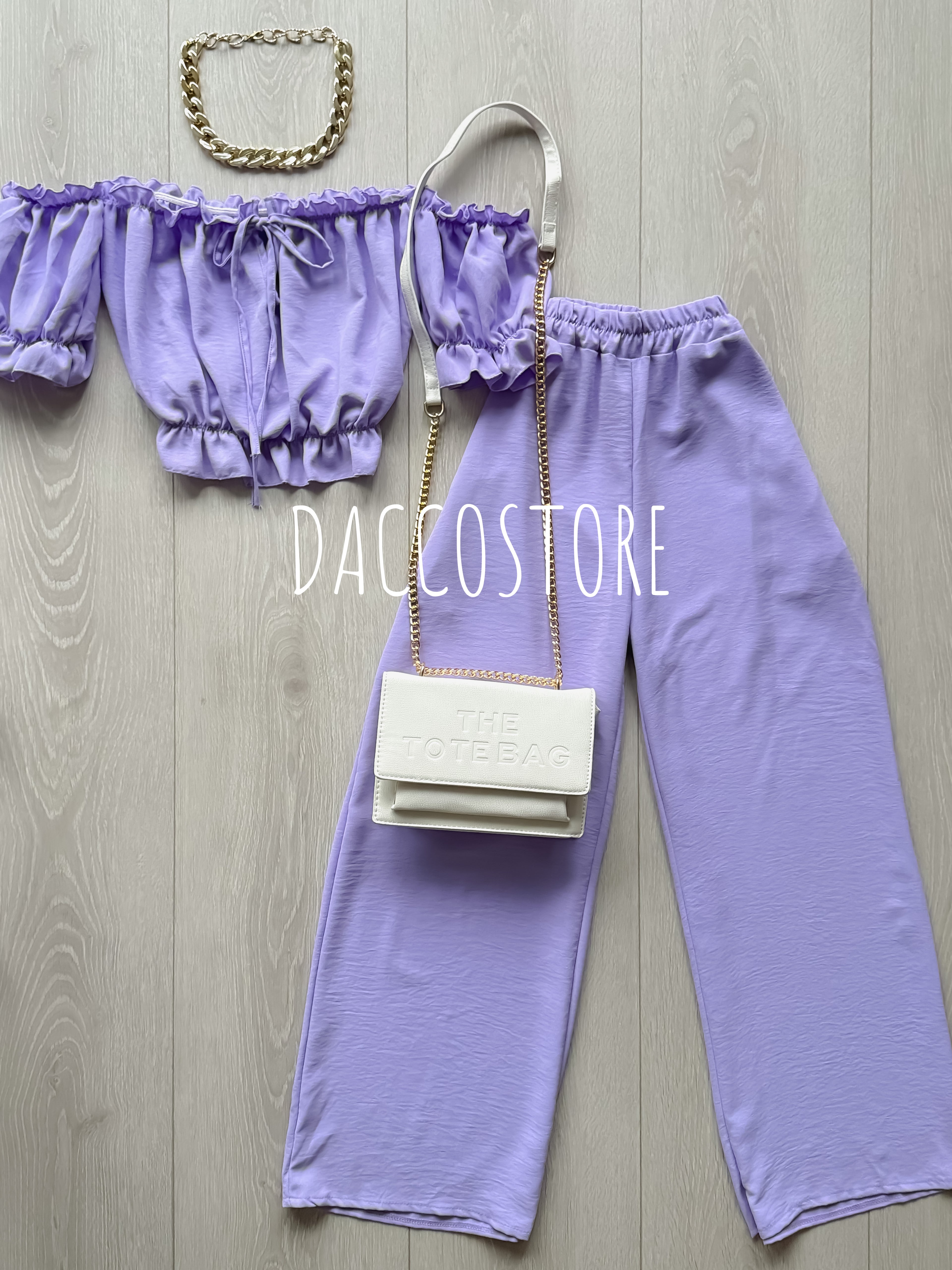 Conjunto top e calça