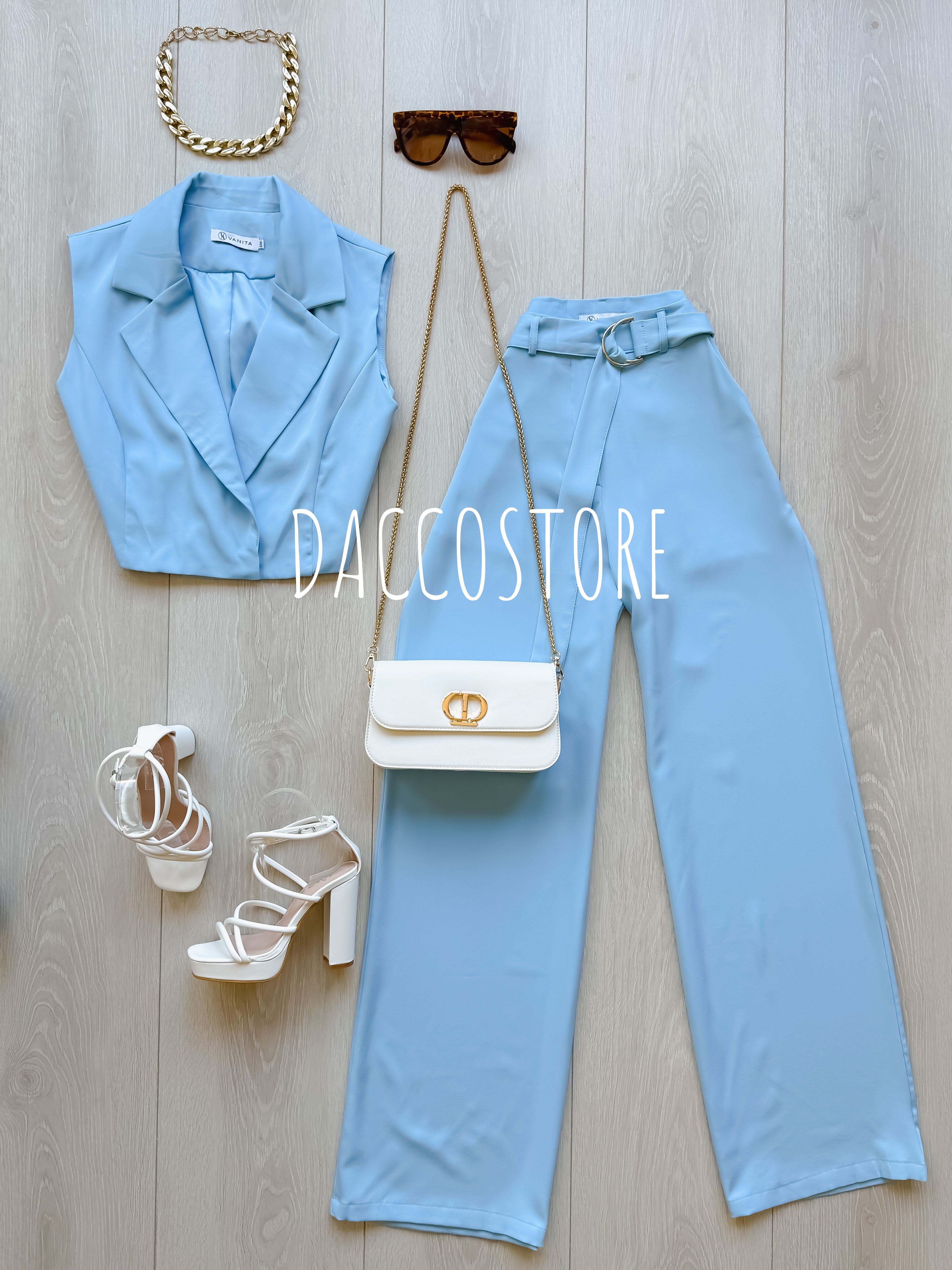 Conjunto Colete e Calça