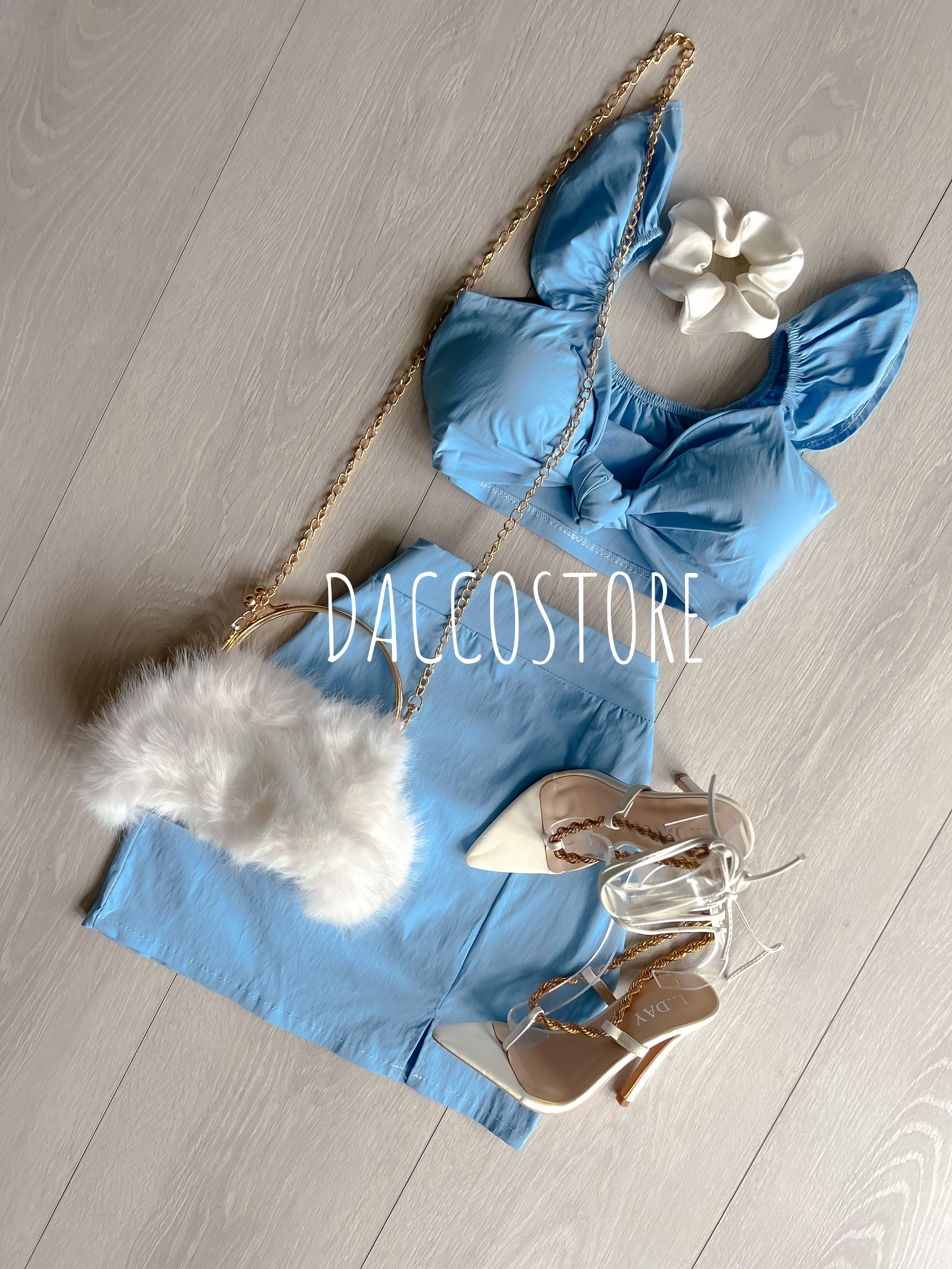 Conjunto Top e Saia