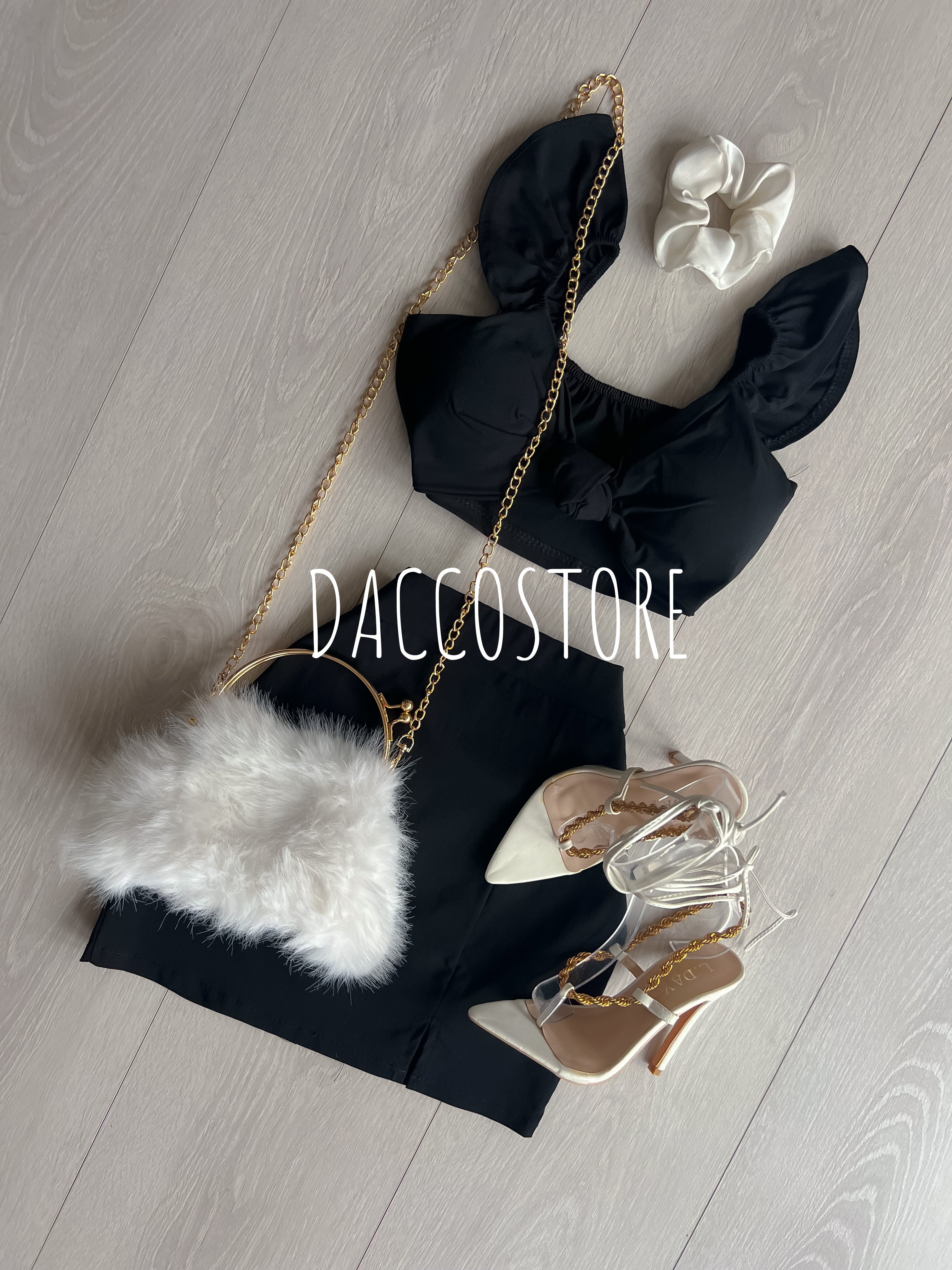 Conjunto Top e Saia