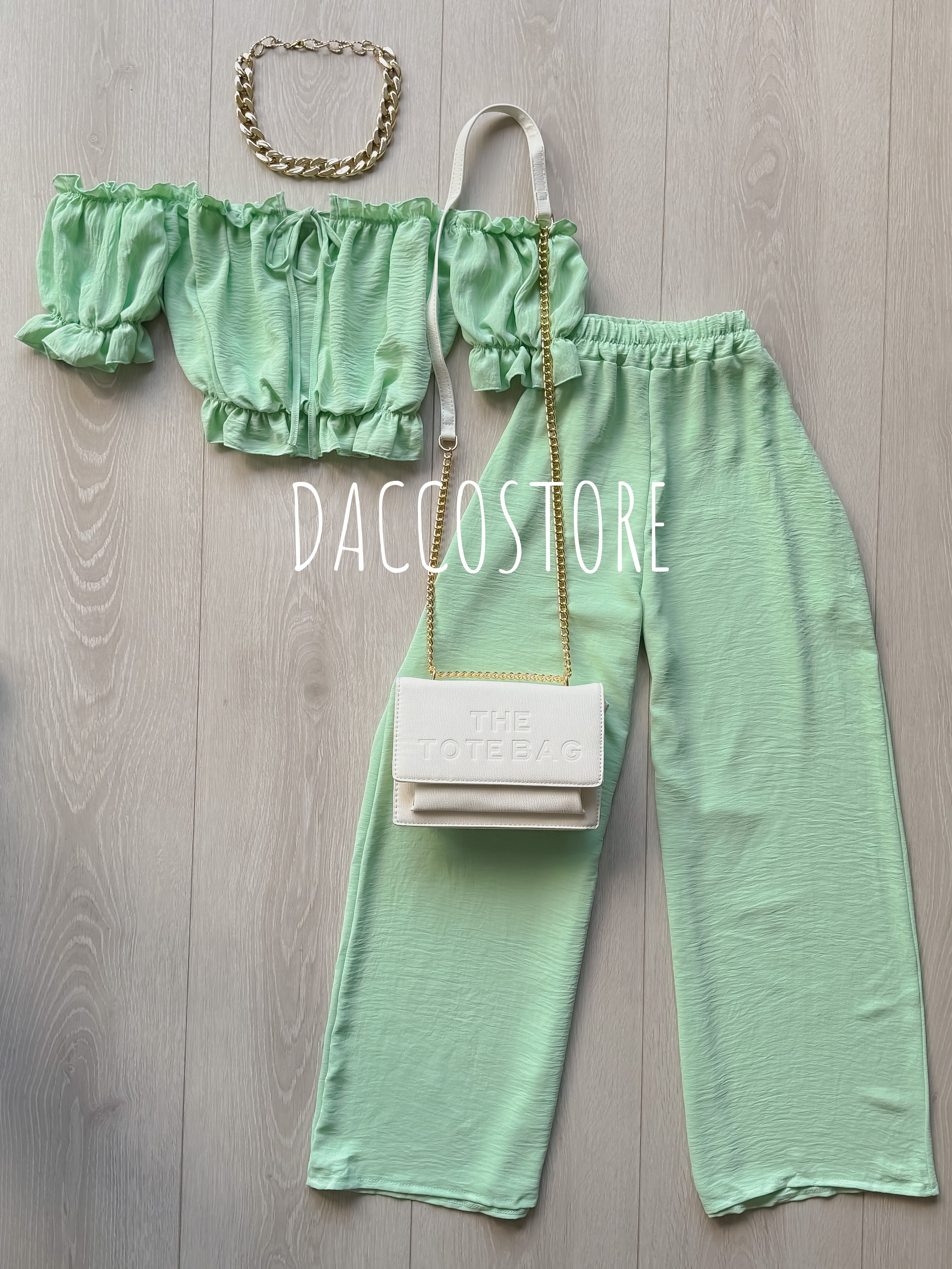 Conjunto top e calça