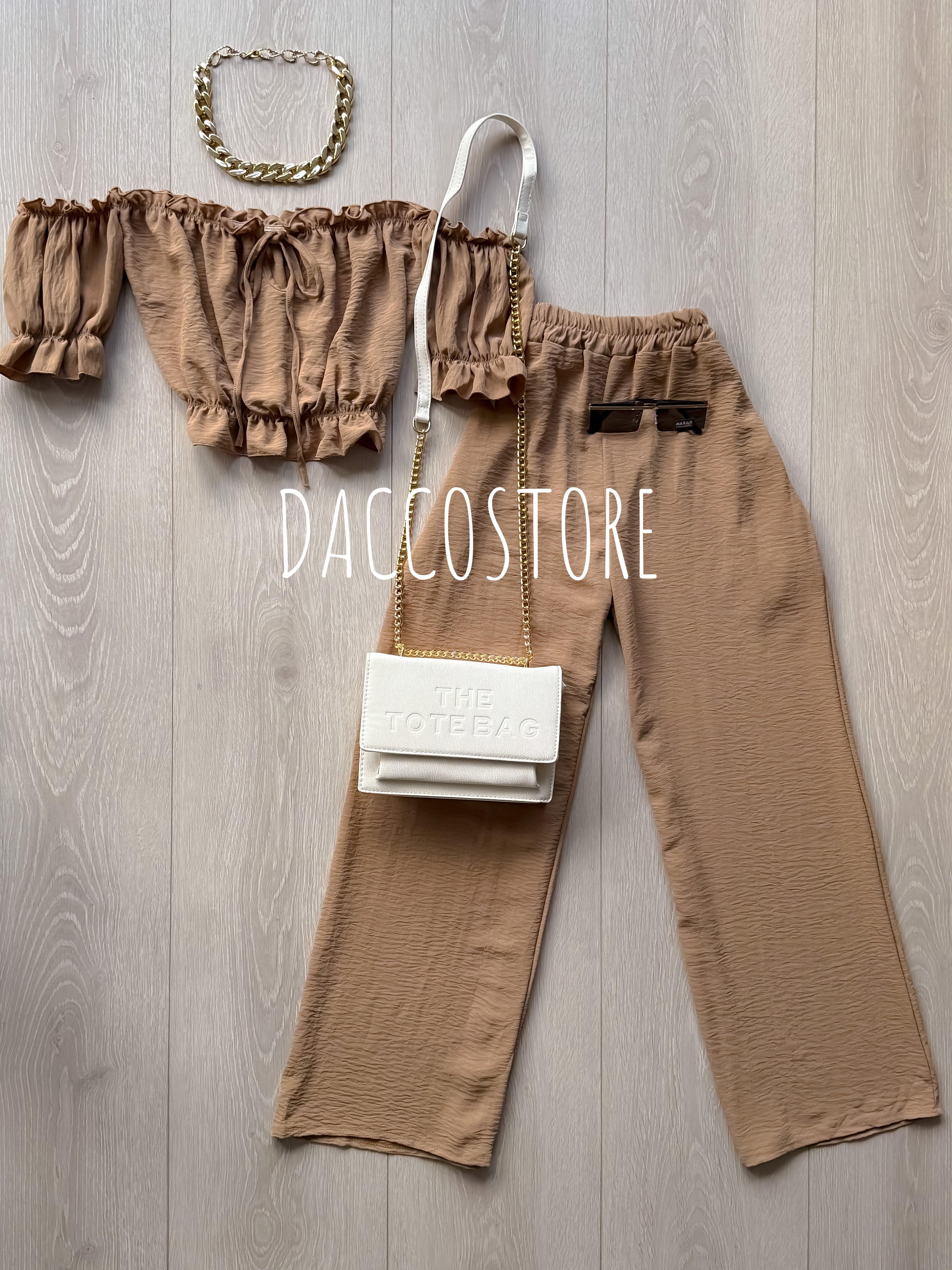 Conjunto top e calça