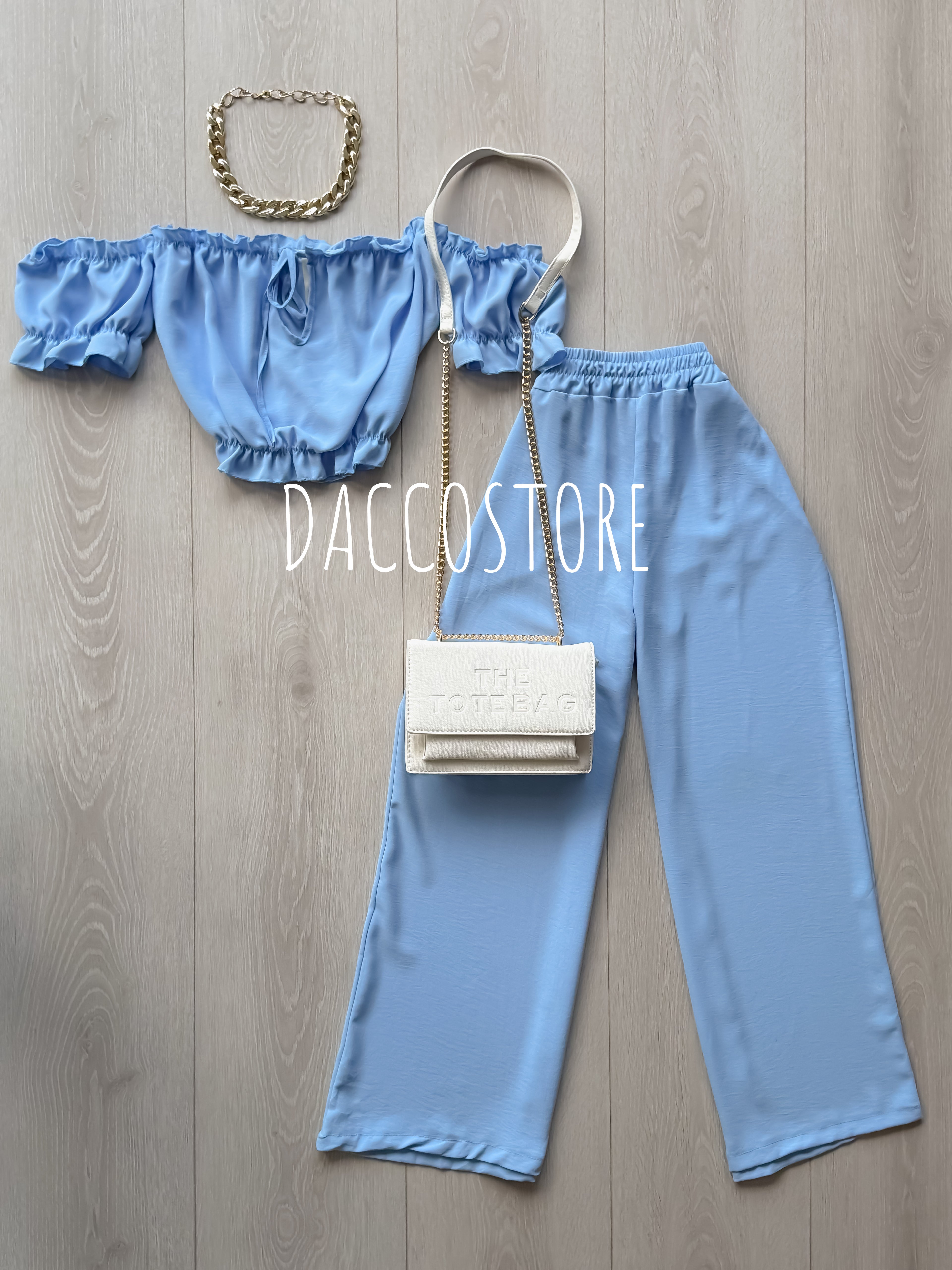 Conjunto top e calça
