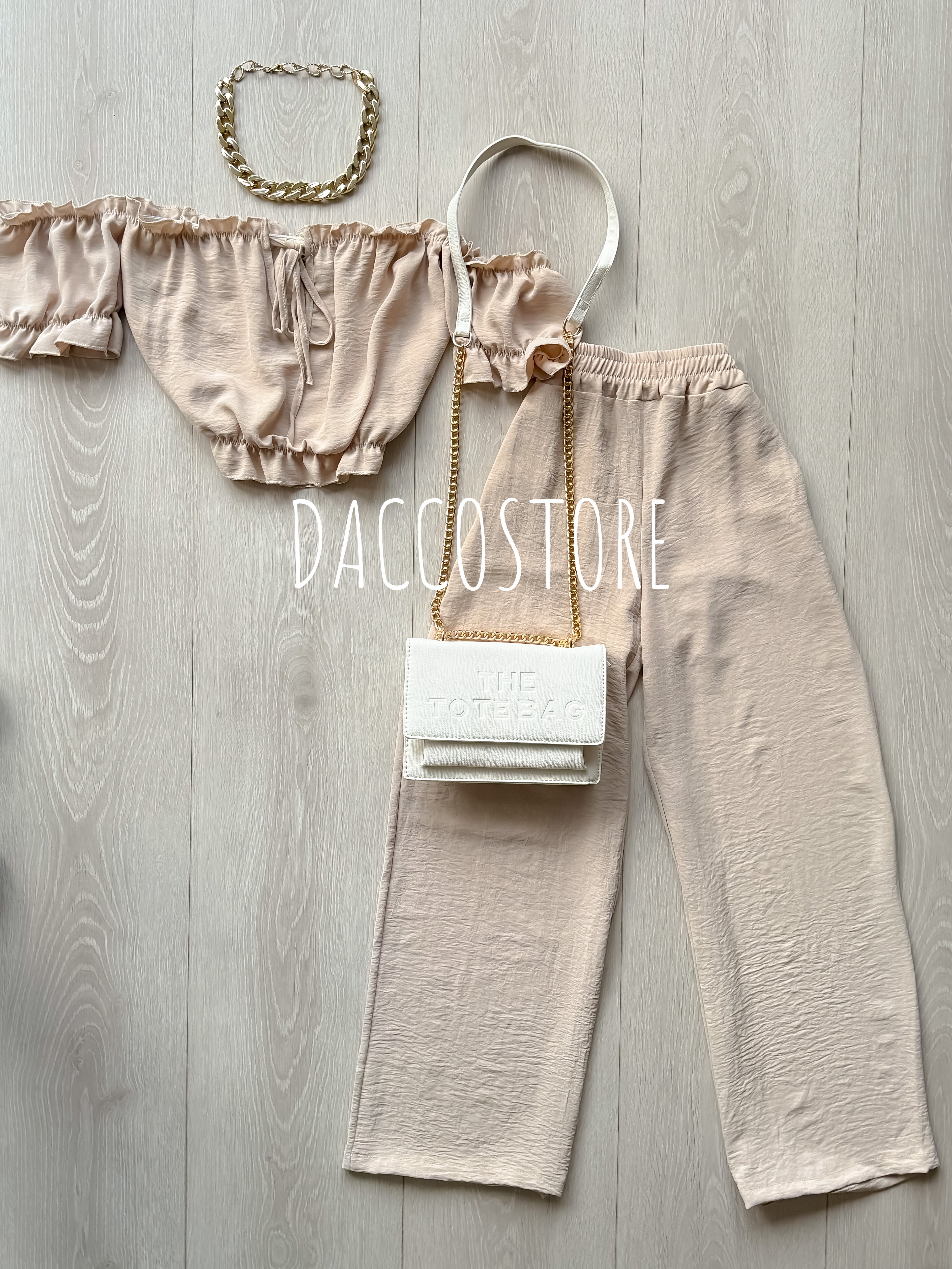 Conjunto top e calça