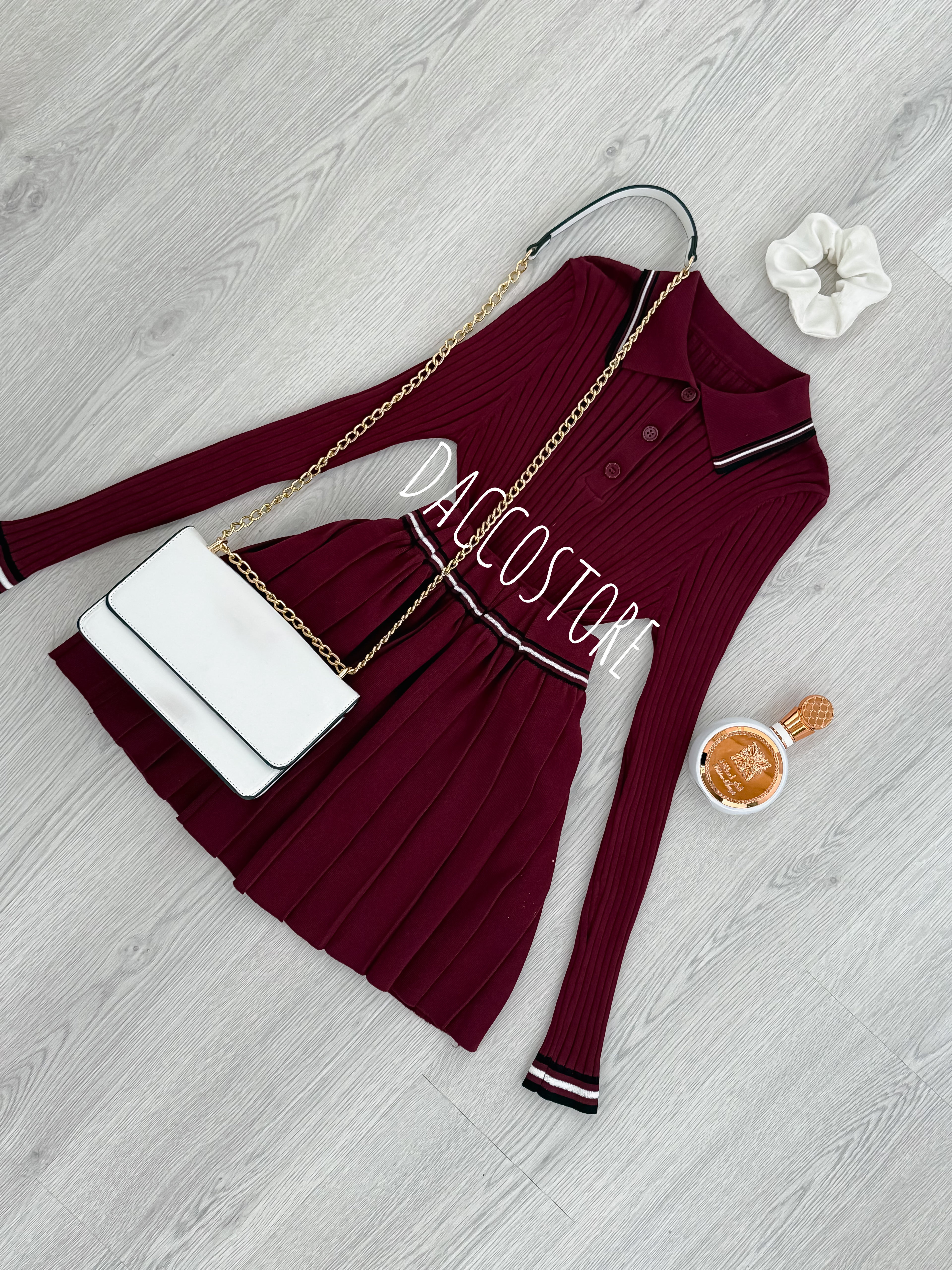 Conjunto Polo e Saia Calção