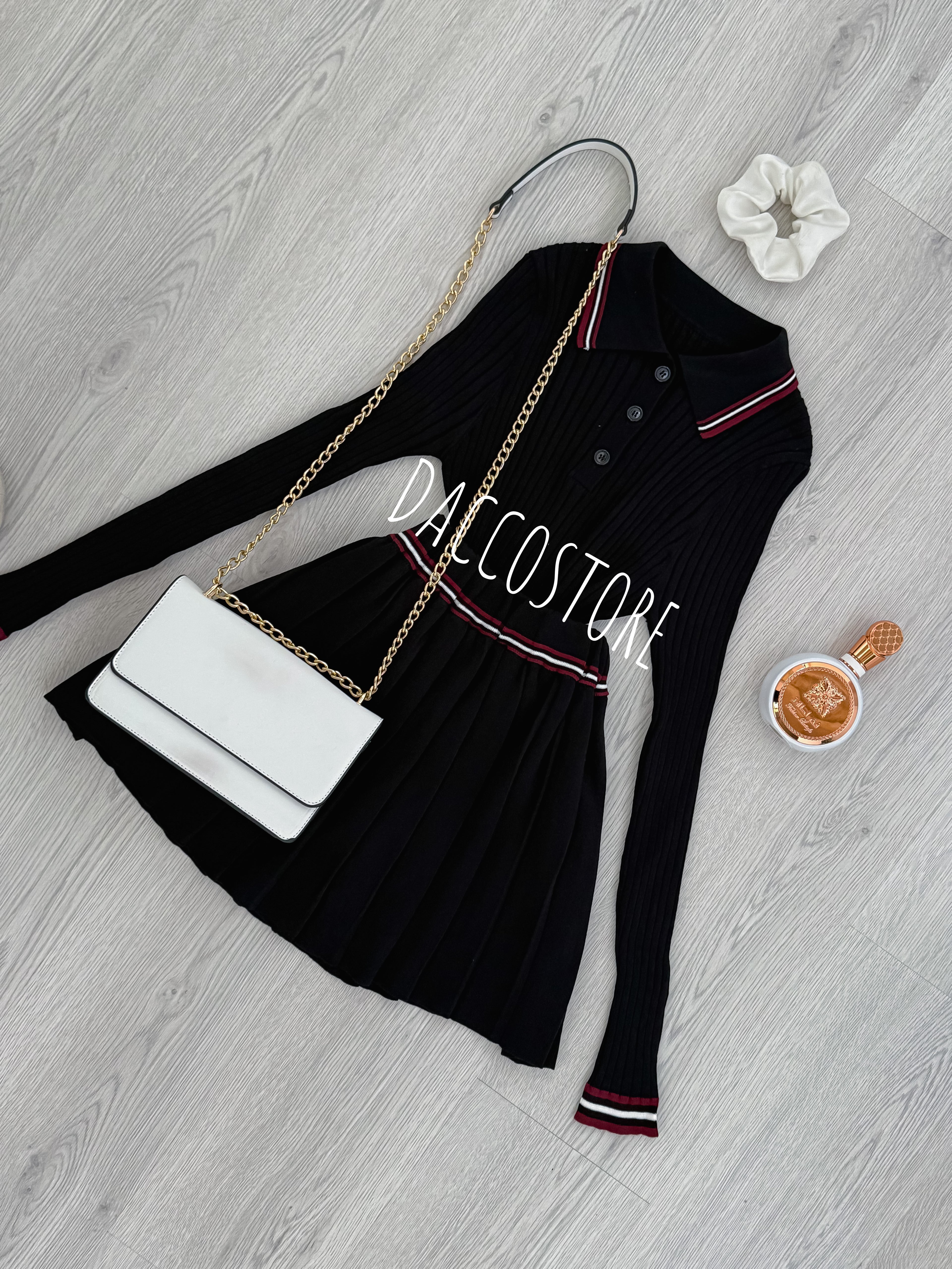 Conjunto Polo e Saia Calção