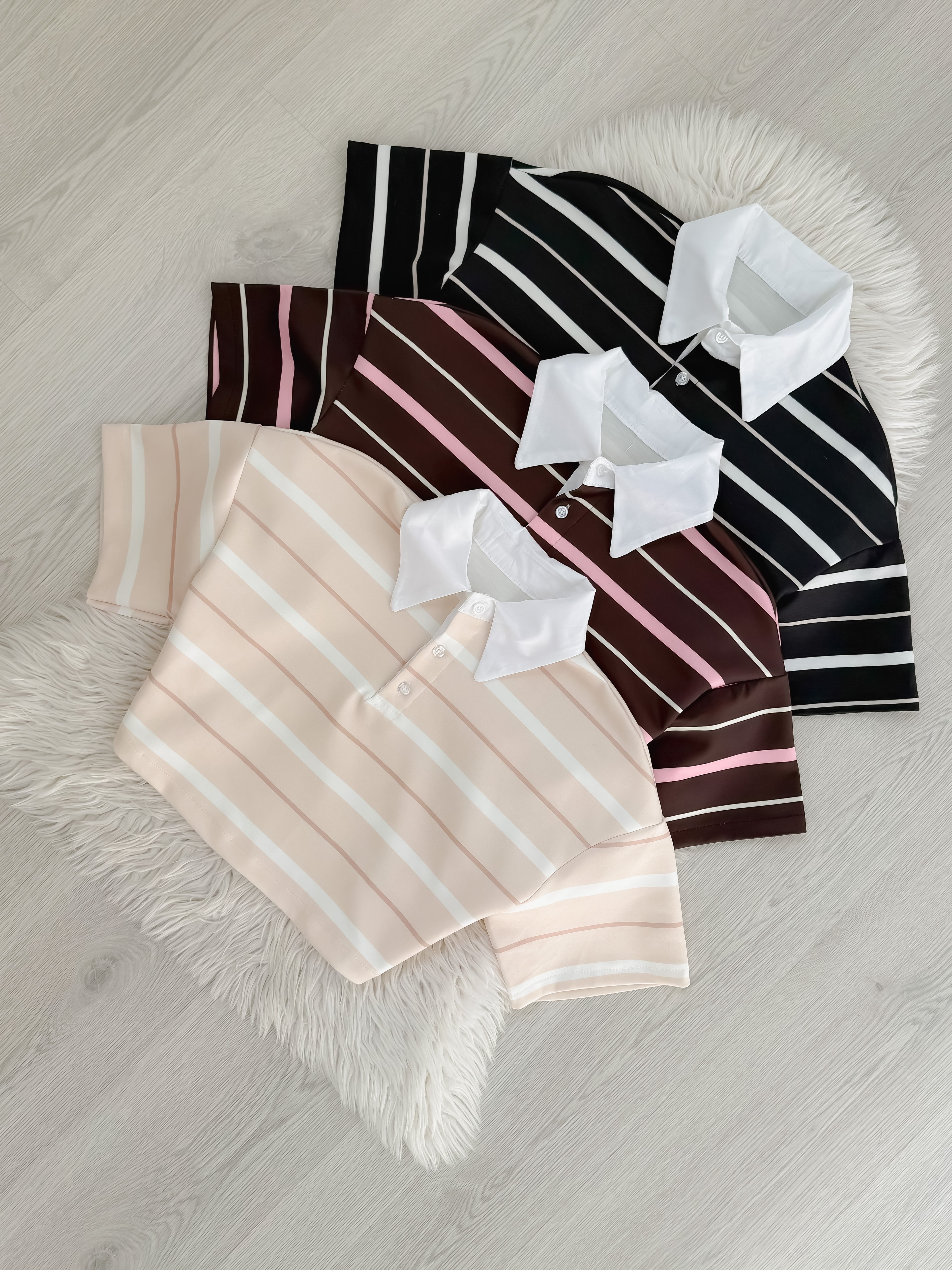 Polo Crop Top