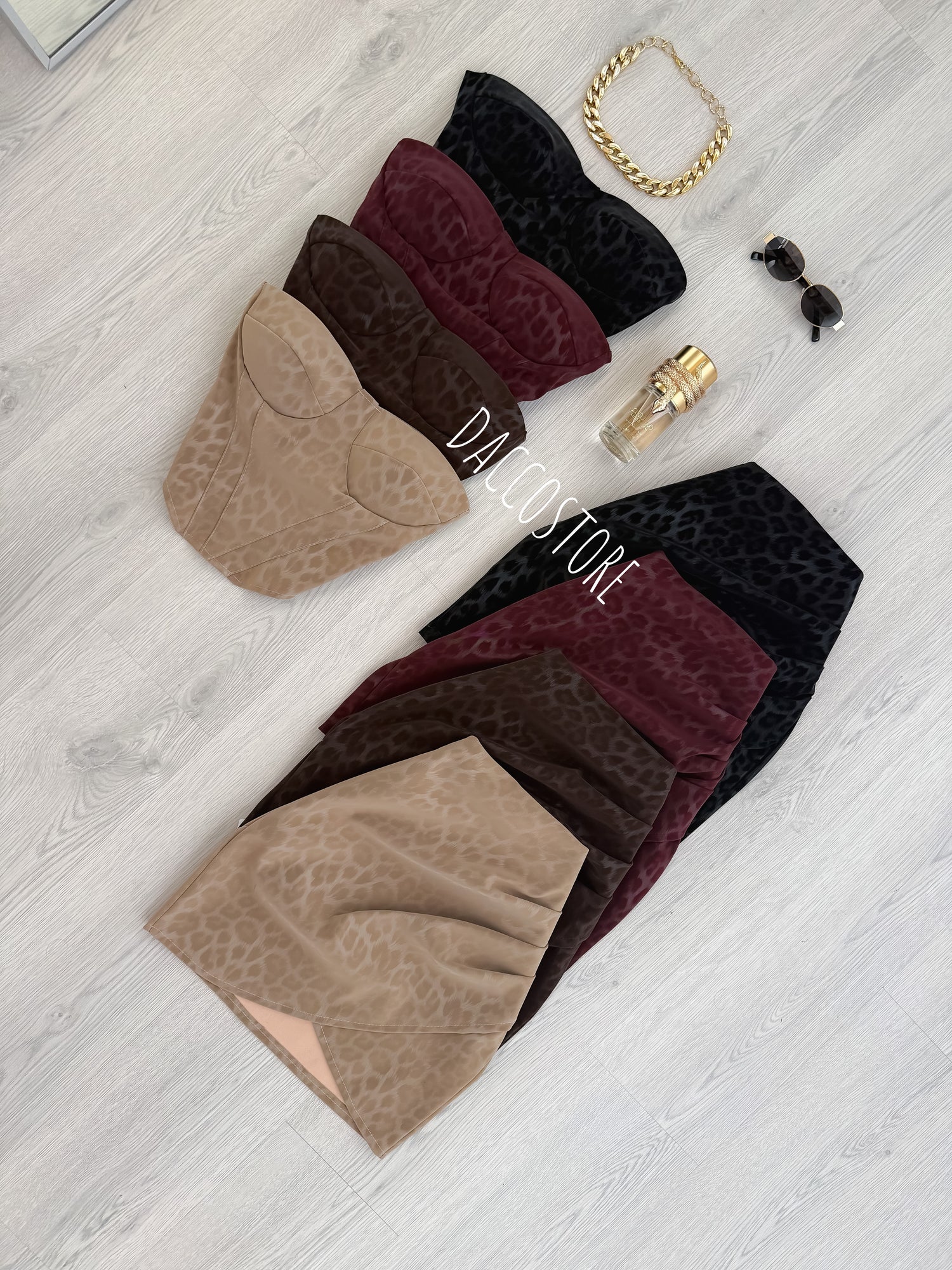 Conjunto Napa Leopardo