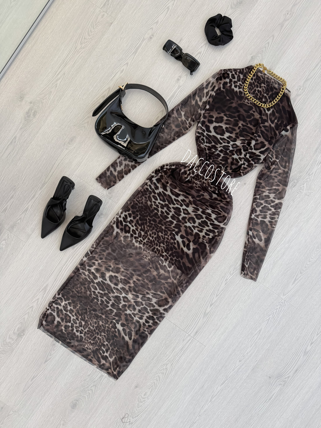 Vestido Leopardo