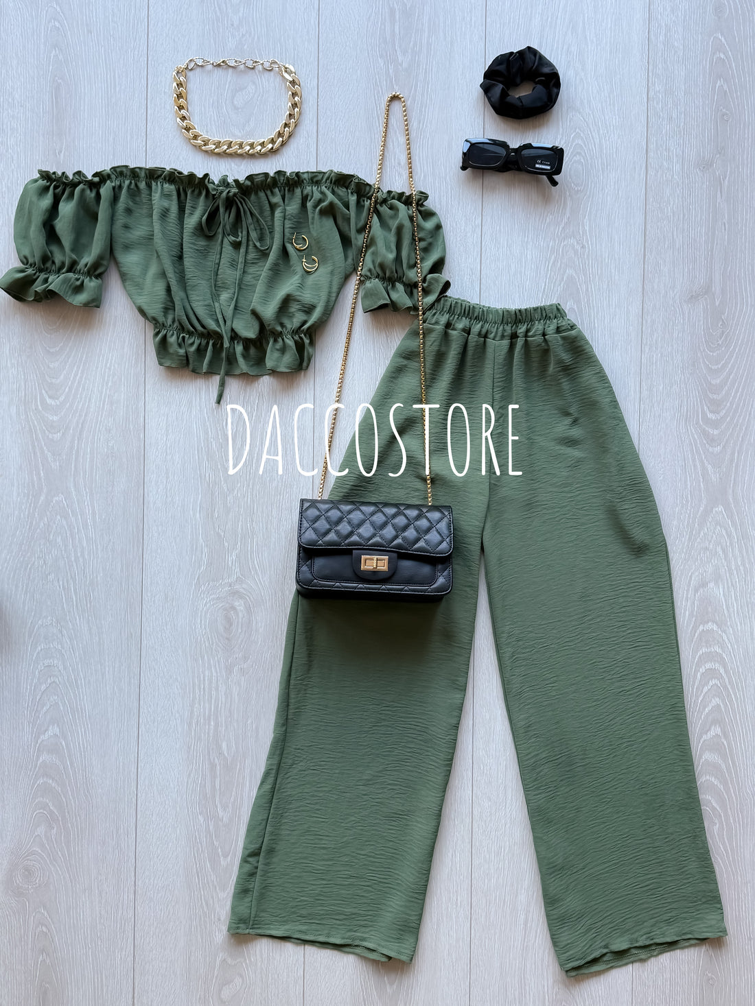Conjunto top e calça