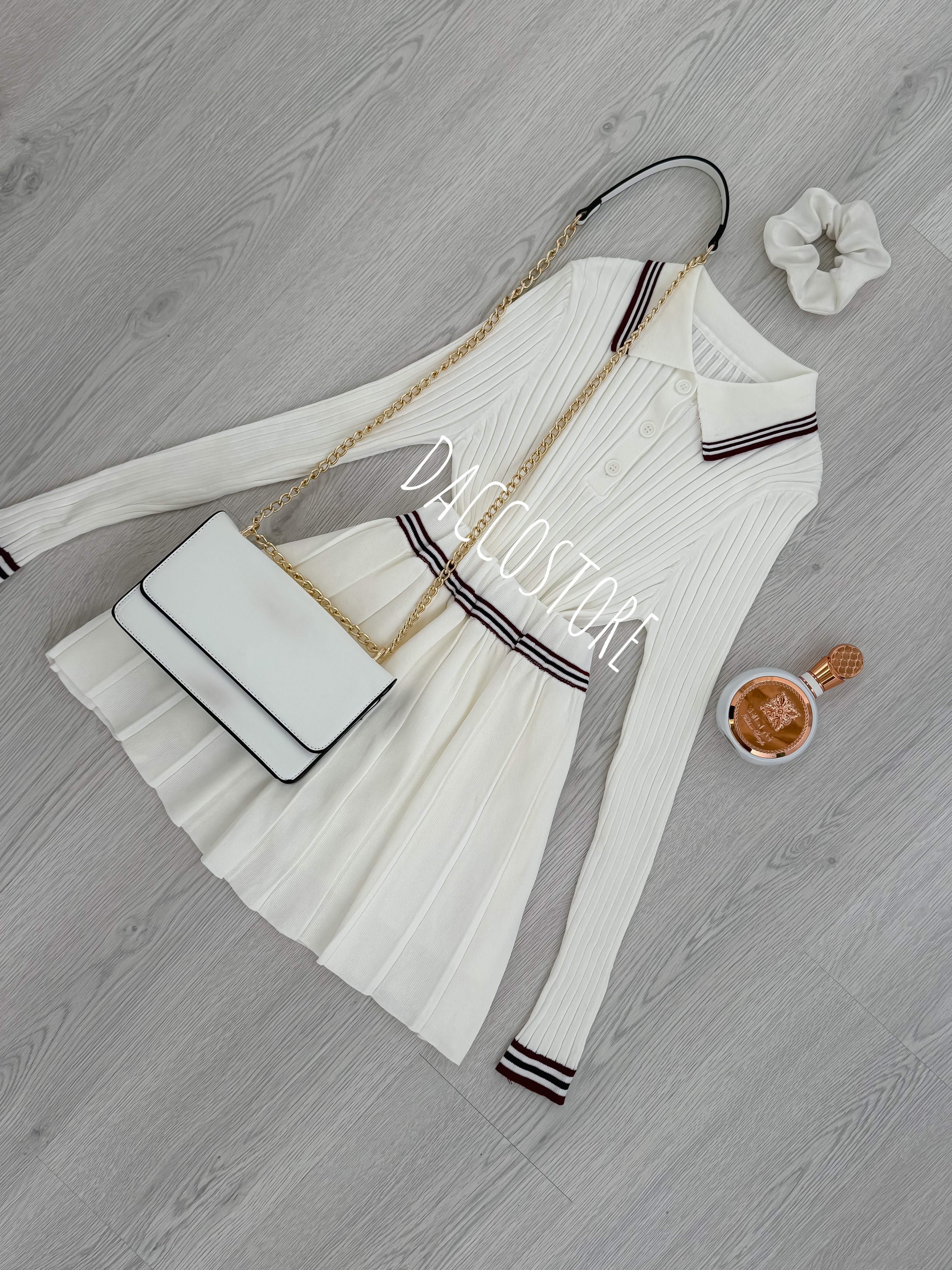 Conjunto Polo e Saia Calção