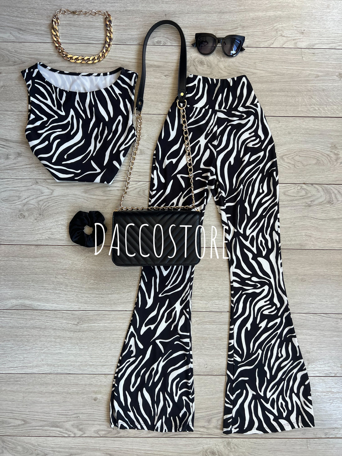 Conjunto Canelado Zebra