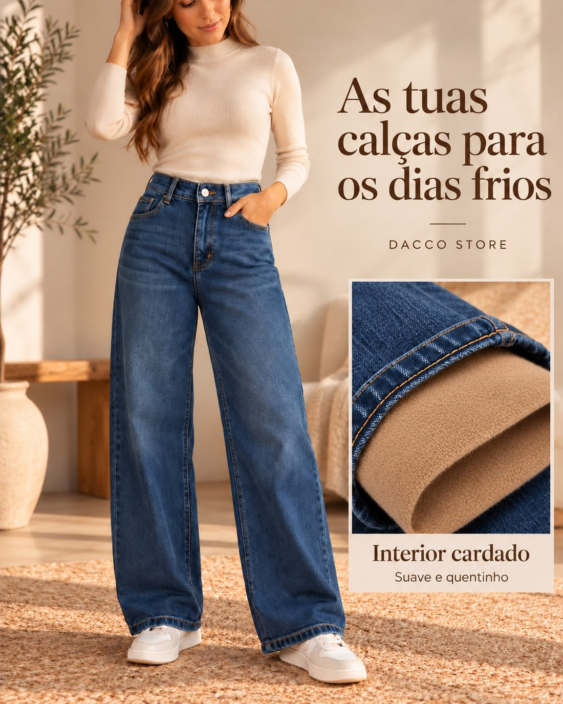 Calça Ganga Cardada