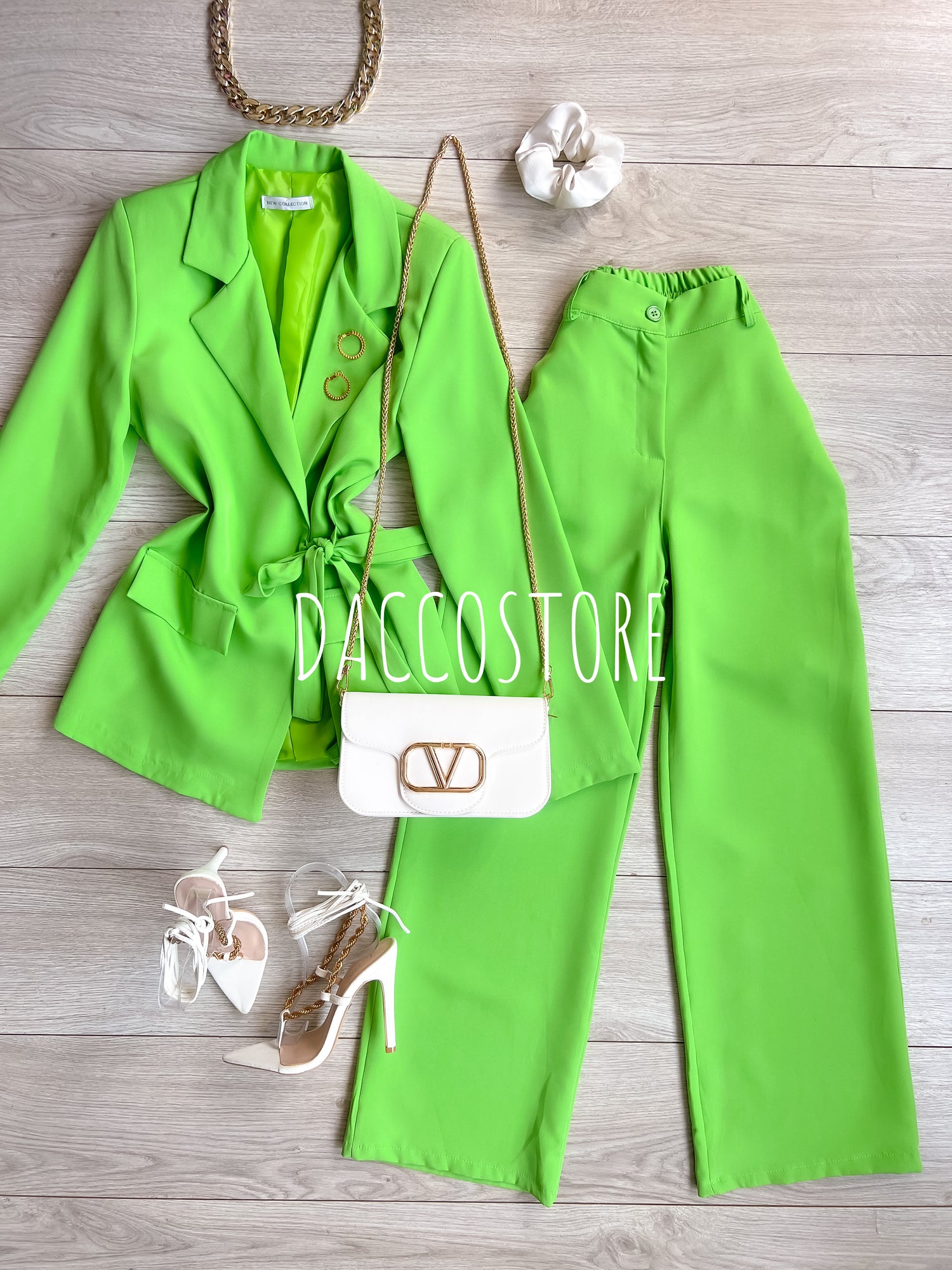 Green Suit Set