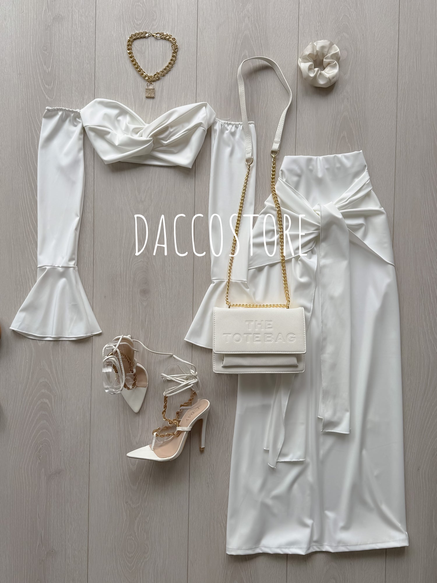 Conjunto Top e Saia
