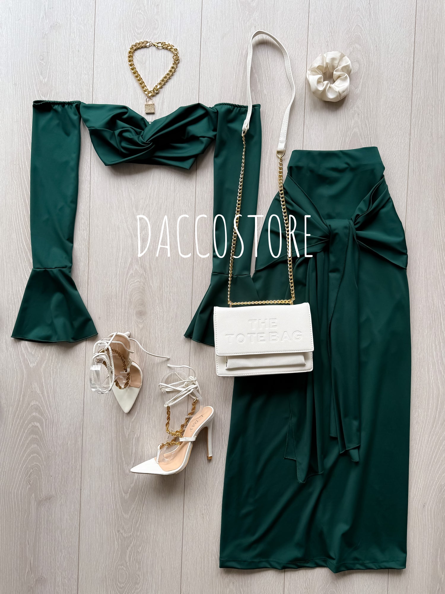 Conjunto Top e Saia